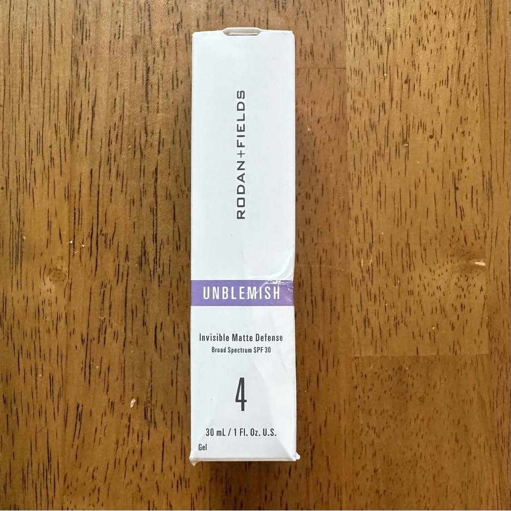 Rodan + Fields Skincare Unblemish Step 4